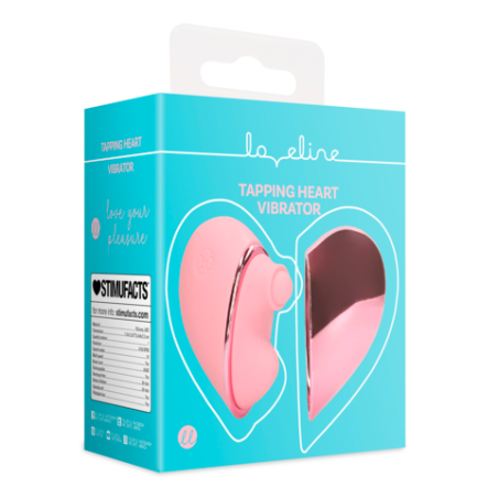 LoveLine | Tapping Heart Vibrator - Pink Arabesque