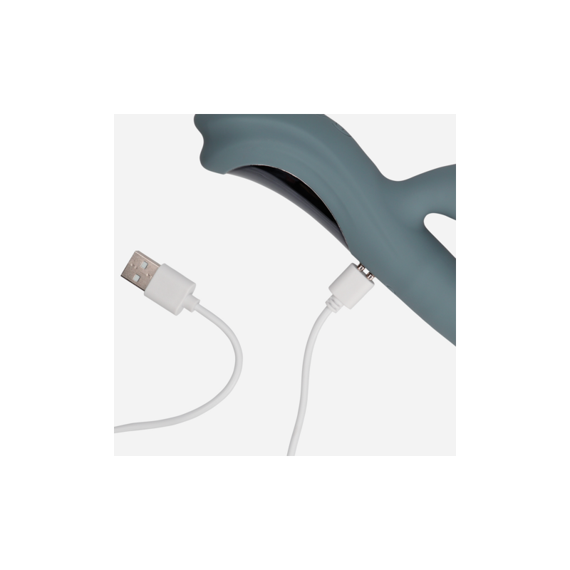 LoveLine | Fingering Motion Rabbit Vibrator - Weathervane Grey