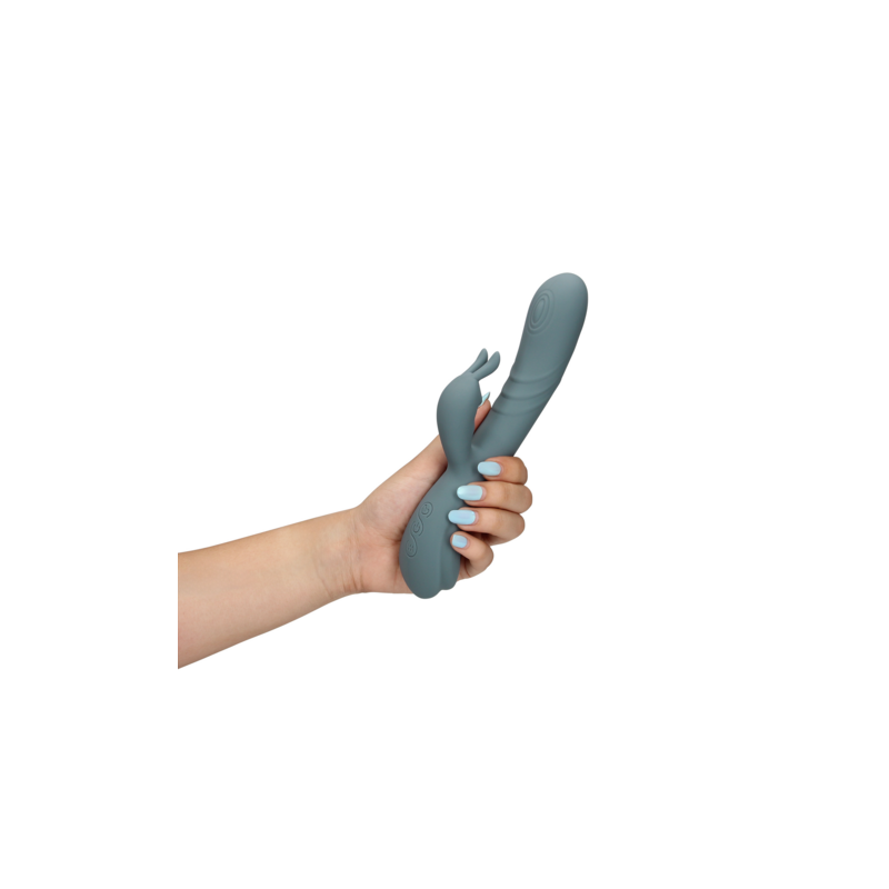 LoveLine | Δονητής Fingering Motion Rabbit - Weathervane Grey