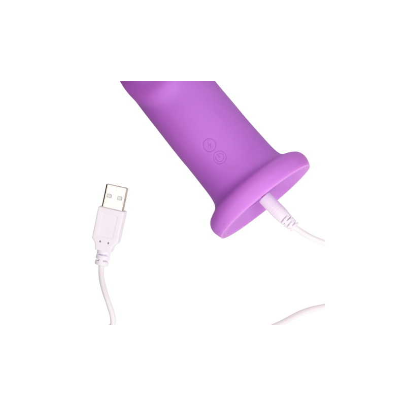 LoveLine | Ultra Soft Silicone Rotating G-Spot Vibrator - Lavender Spectacle