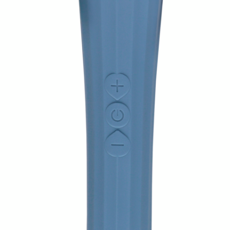 LoveLine | Powerful Wand Vibrator with Still Handle - Blue Nova