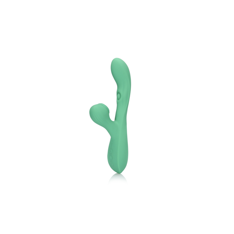 LoveLine | Pulse Wave and Tongue Flickering Rabbit Vibrator - Blue Grass