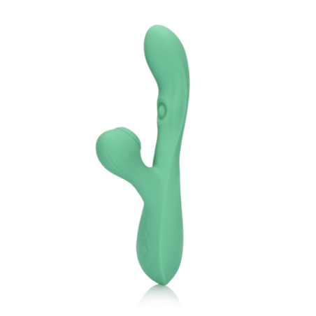 LoveLine | Pulse Wave and Tongue Flickering Rabbit Vibrator - Blue Grass