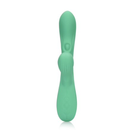 LoveLine | Pulse Wave and Tongue Flickering Rabbit Vibrator - Blue Grass