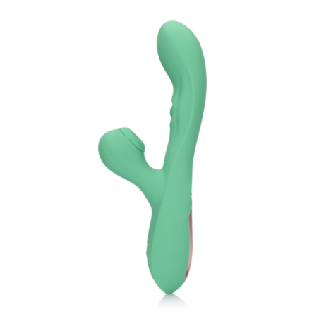 LoveLine | Pulse Wave and Tongue Flickering Rabbit Vibrator - Blue Grass