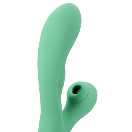 LoveLine | Pulse Wave and Tongue Flickering Rabbit Vibrator - Blue Grass