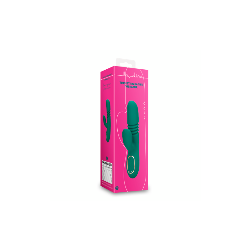 LoveLine | Thrusting Rabbit Vibrator - Ancient Sea