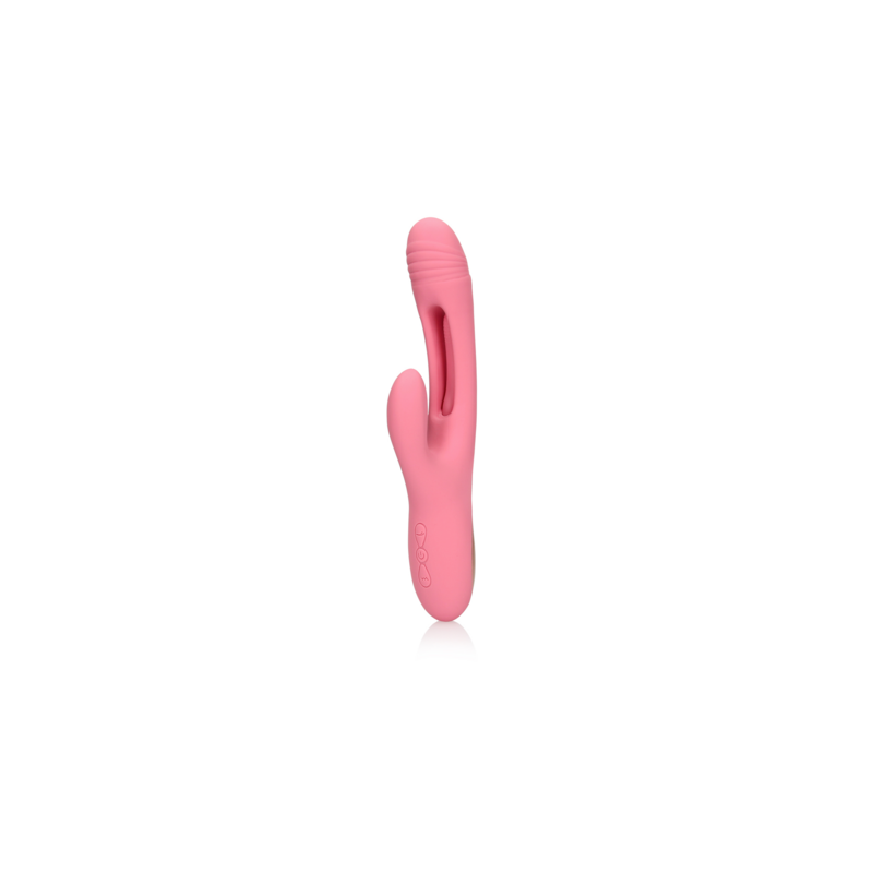 LoveLine | Δονητής Rabbit Με Flapping G-Spot Διεγέρτη - Pink Arabesque