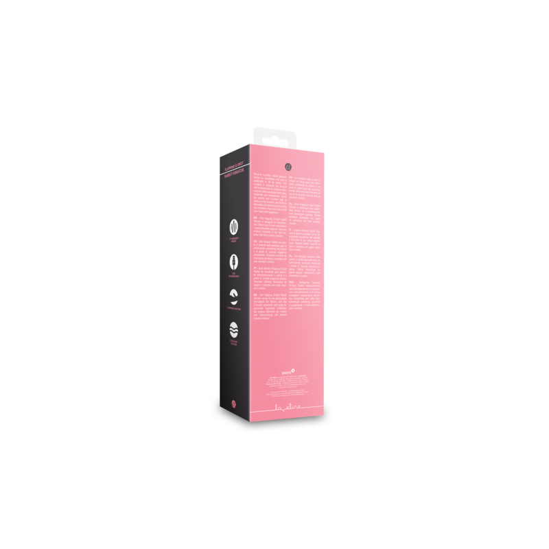 LoveLine | Flapping G-Spot Rabbit Vibrator - Pink Arabesque