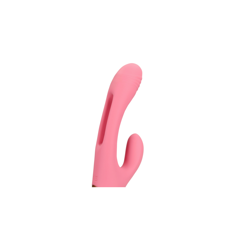 LoveLine | Δονητής Rabbit Με Flapping G-Spot Διεγέρτη - Pink Arabesque