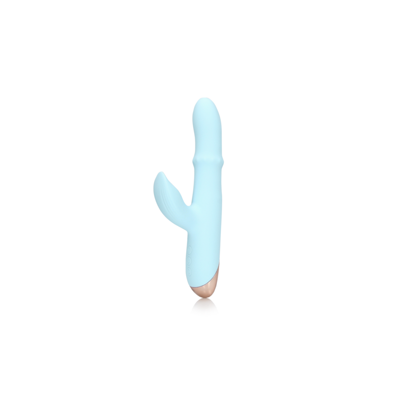 LoveLine | Pulse Wave and Up-and-Down Moving Ring Vibrator - Arctic Blue