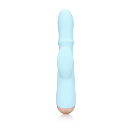 LoveLine | Pulse Wave and Up-and-Down Moving Ring Vibrator - Arctic Blue