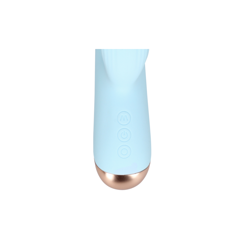 LoveLine | Pulse Wave and Up-and-Down Moving Ring Vibrator - Arctic Blue