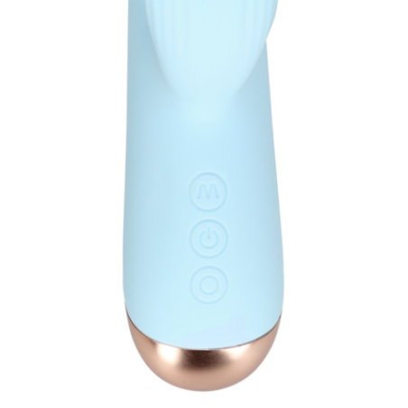 LoveLine | Pulse Wave and Up-and-Down Moving Ring Vibrator - Arctic Blue