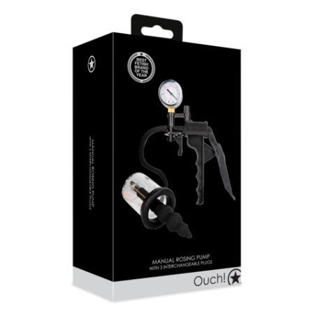 OUCH! | Manual Rosing Pump - Black