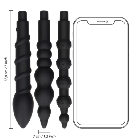 OUCH! | Manual Rosing Pump - Black