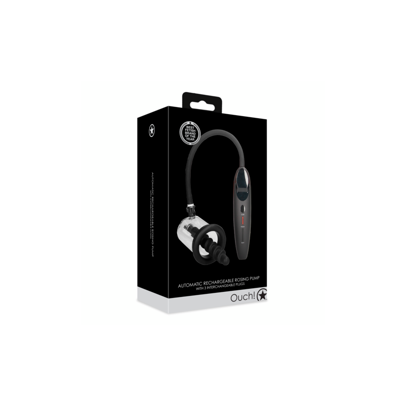 OUCH! | Automatic Reachargeable Rosing Pump - Black