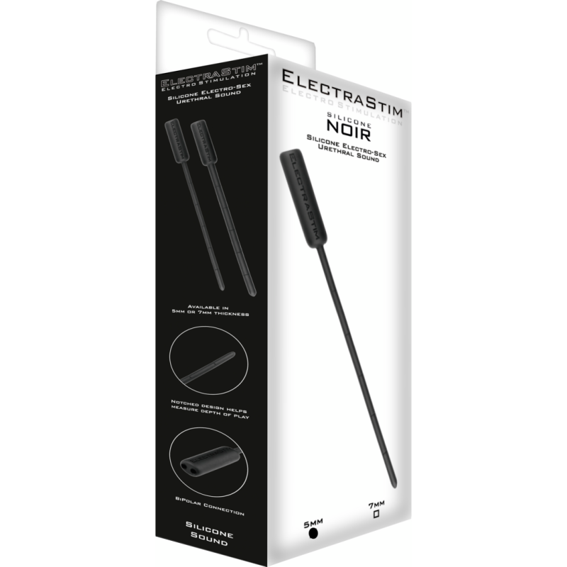 Silicone Noir Flexible Sound - 5mm | Black