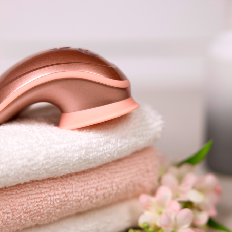 Twitch | Κλειτοριδικός Αναρροφητής - Δονητής | Χρυσό-Ροζ