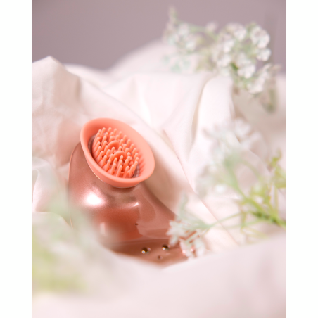 Twitch | Κλειτοριδικός Αναρροφητής - Δονητής | Χρυσό-Ροζ