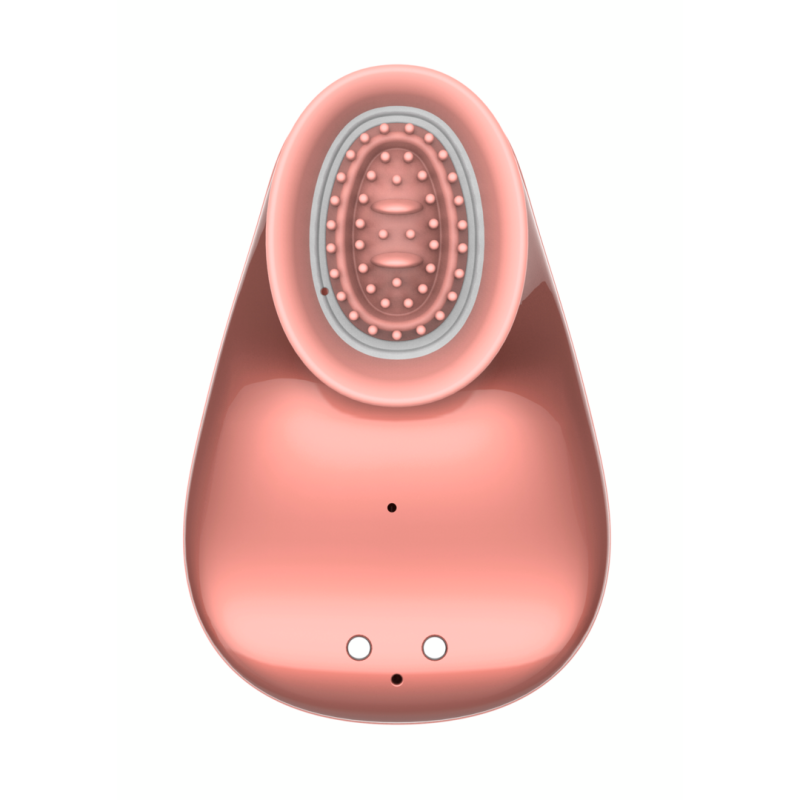 Twitch | Κλειτοριδικός Αναρροφητής - Δονητής | Χρυσό-Ροζ