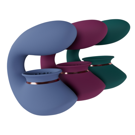 Twitch 3 | Επαναφορτιζόμενος Δονητής Τριπλής Διέγερσης | Μπλε