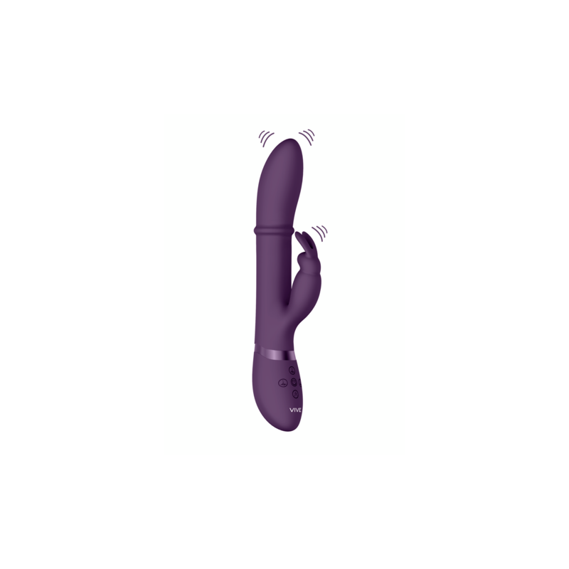 VIVE | Halo - Ring Rabbit Vibrator - Purple