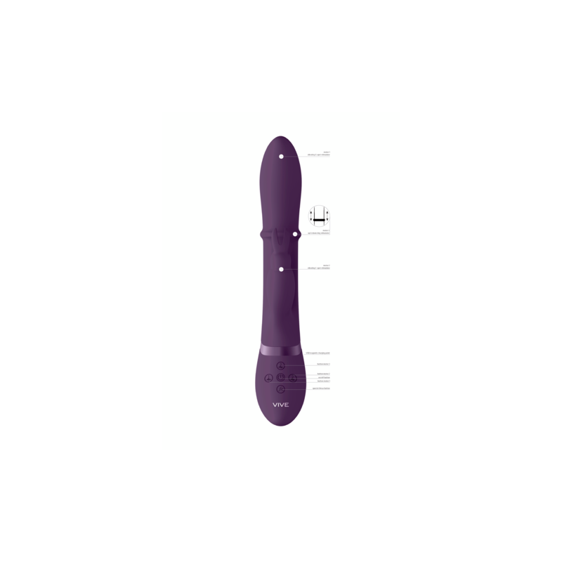 VIVE | Halo - Ring Rabbit Vibrator - Purple