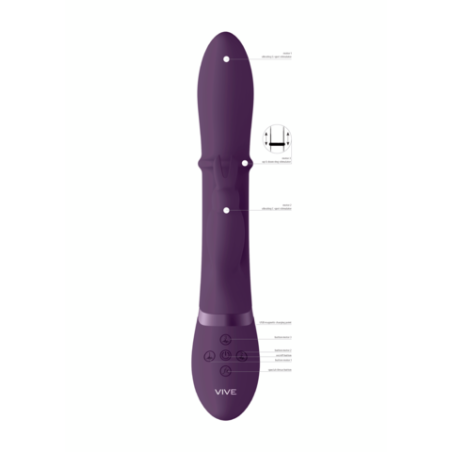 VIVE | Halo - Ring Rabbit Vibrator - Purple