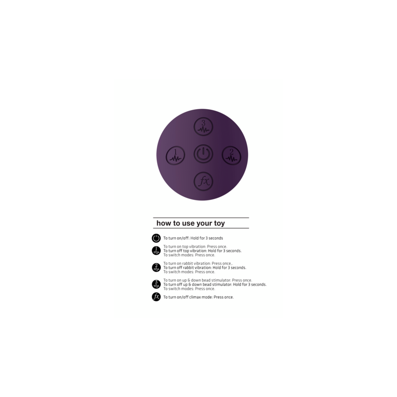 VIVE | Halo - Ring Rabbit Vibrator - Purple