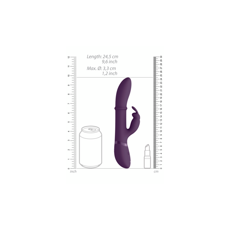 VIVE | Halo - Ring Rabbit Vibrator - Purple