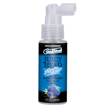 Juicy Head | Dry Mouth Spray | Sour Blue Raspberry| 60ml