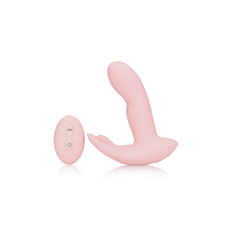 LoveLine | Wearable Fingering Motion Vibrator with Remote Control - Cherry Chiffon