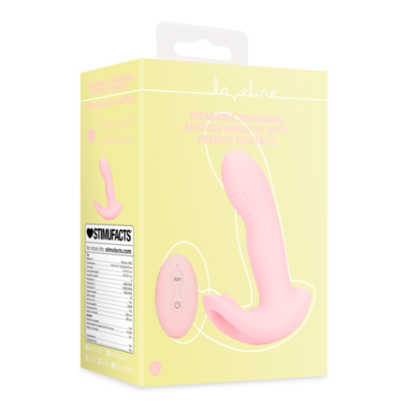 LoveLine | Wearable Fingering Motion Vibrator with Remote Control - Cherry Chiffon