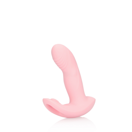 LoveLine | Wearable Fingering Motion Vibrator with Remote Control - Cherry Chiffon