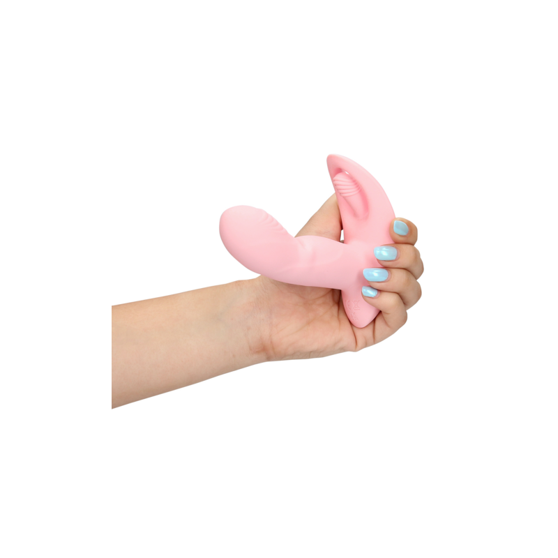 LoveLine | Wearable Fingering Motion Vibrator with Remote Control - Cherry Chiffon