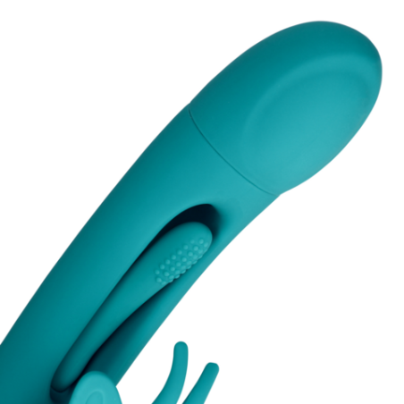 LoveLine | Flapping G-Spot Butterfly Vibrator - Peacock Blue