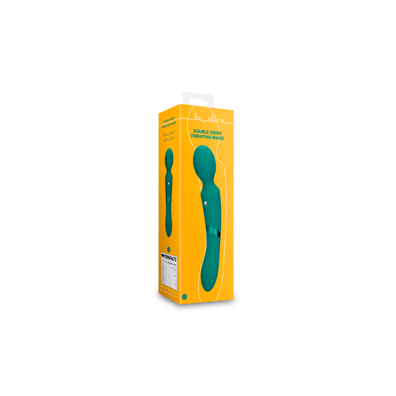 LoveLine | Double-Sided Vibrating Wand - Green Gable