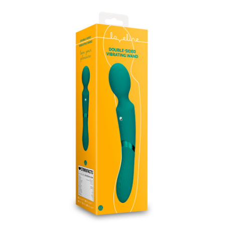 LoveLine | Διπλής Διέγερσης Wand Massager - Green Gable