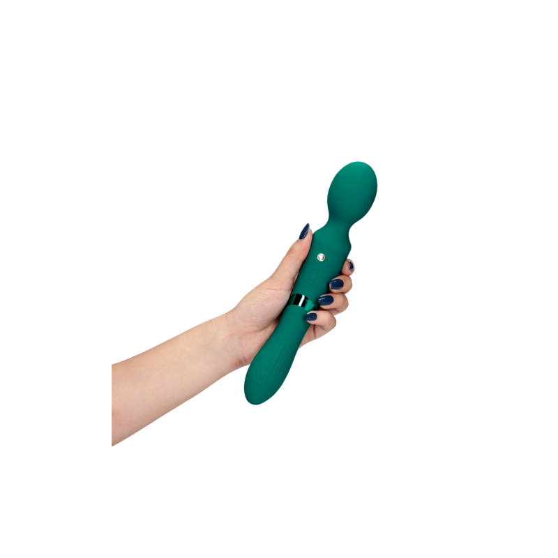 LoveLine | Double-Sided Vibrating Wand - Green Gable