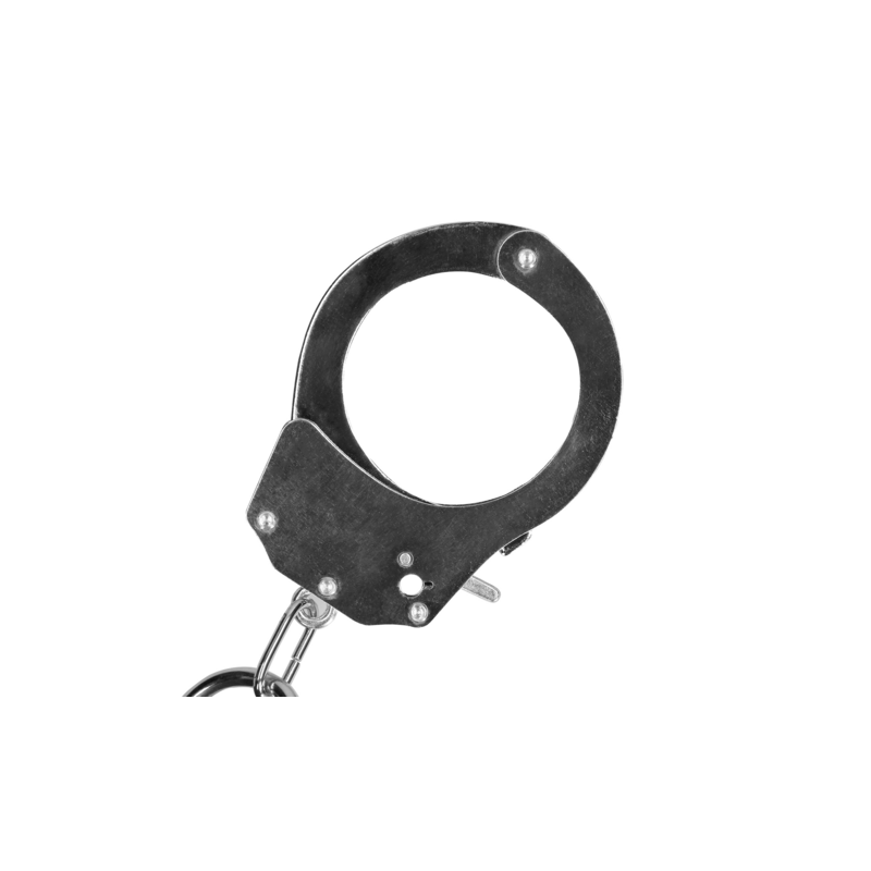 OUCH! | Spreader Bar with Hand or Ankle Cuffs - Silver