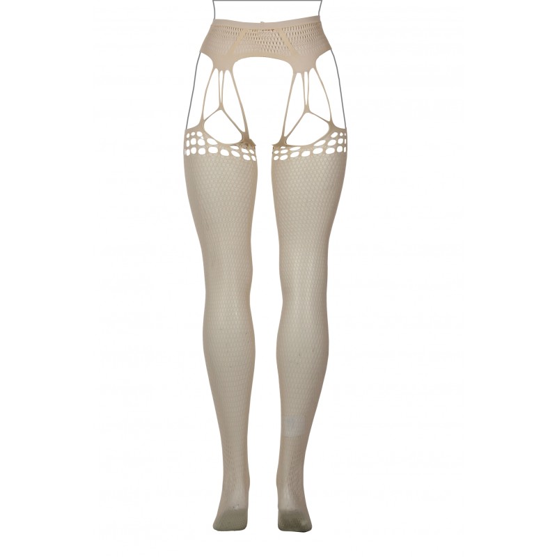 LE DÉSIR | Shredded Suspender Pantyhose | Sandy Beach | Size: XL/4XL