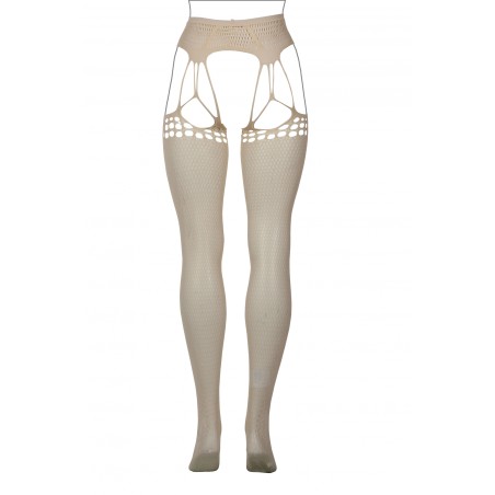 LE DÉSIR | Shredded Suspender Pantyhose | Sandy Beach | Size: XL/4XL