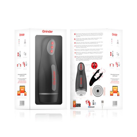 Oninder | Seoul | Rechargeable Male Masturbator | 10 Speed - APP