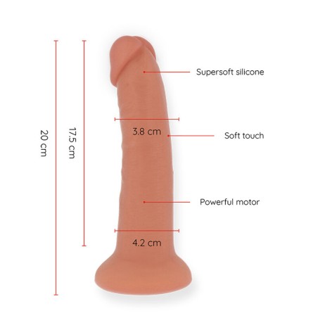 Oninder | BOGOTÁ | Smart App Vibrating Dildo with 9 Speeds | 22cm