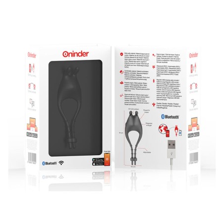 Oninder | Pampa | Rechargeable Vibrating Ring | 10 Speeds - APP