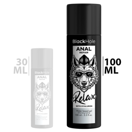 Black Hole | Waterbased Anal Relaxer Lube with Hyaluron | 100ml