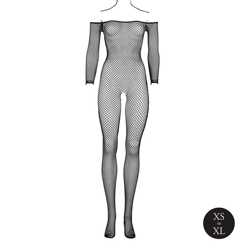 Ολόσωμο Διχτυωτό Καλσόν Off - Shoulder | Bodystocking 064 | Μέγεθος: XS/XL