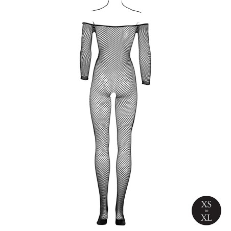 Bodystocking OffShoulder Neck - Fishnet | Size: XS/XL