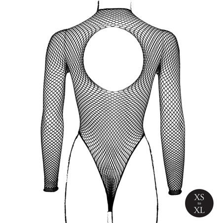 Body with Fishnet Structure and Turtle Neck | Size: XS/XL